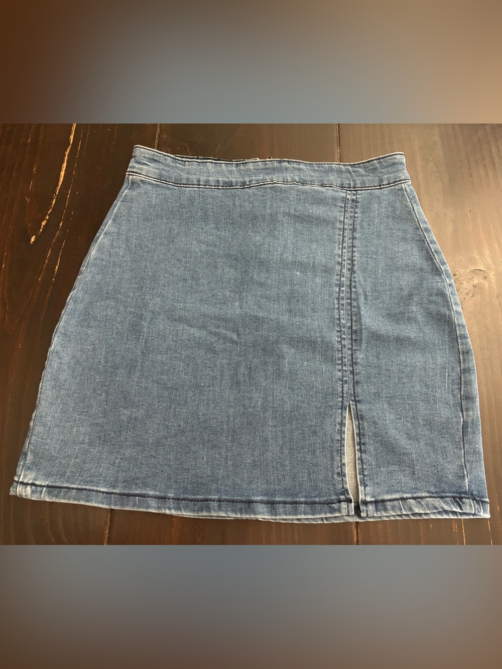 Luvamia strech denim mini skirt